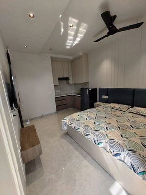 Kitchen in Studio Builder Floor at South City 1 – for Rent
