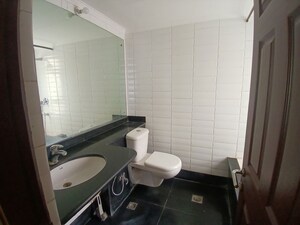 Bathroom in 3 BHK Apartment at Unitech Fresco, Sector 50 – for Rent