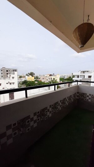 Balcony in 3 BHK Builder Floor at Nri Layout – for Rent