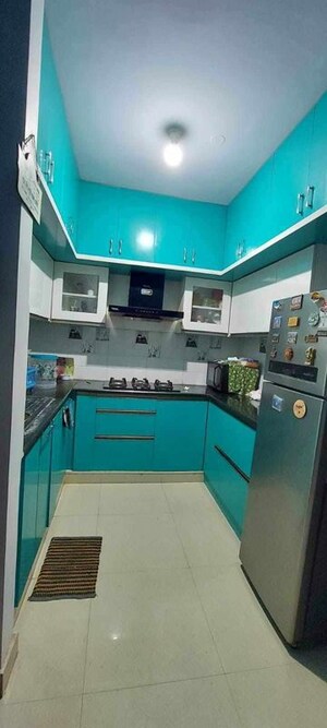 Kitchen in 3 BHK Builder Floor at Nri Layout – for Rent