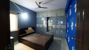 Bedroom in 3 BHK Builder Floor at Nri Layout – for Rent