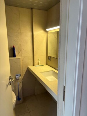 Bathroom in 4 BHK Apartment at Kasturi Epitome, Wakad – for Rent