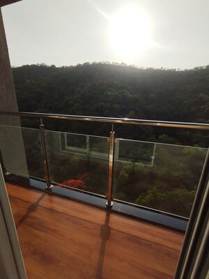 Balcony in 2 BHK Apartment at Mahavir Square, Manpada – for Sale