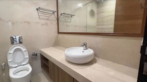 Bathroom in 4 BHK Apartment at Omkar 1973, Worli – for Rent