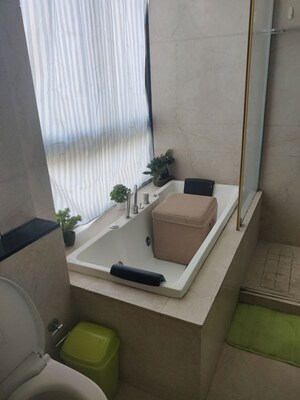 Bathroom in 3.5 BHK Apartment at M3M Golf Estate Fairway East, Sector 65 – for Rent
