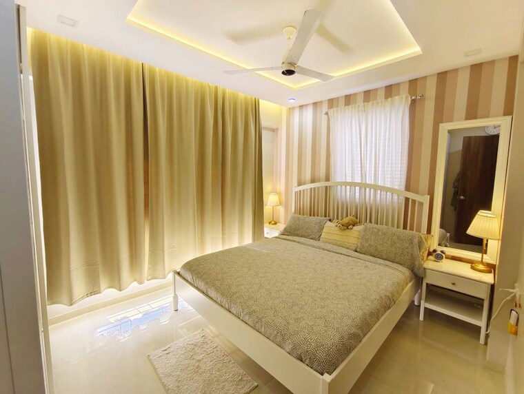 Bedroom, majestique-ephelia 3 Bedroom 1500 Sq.Ft. Apartment In Nibm Pune 10384520