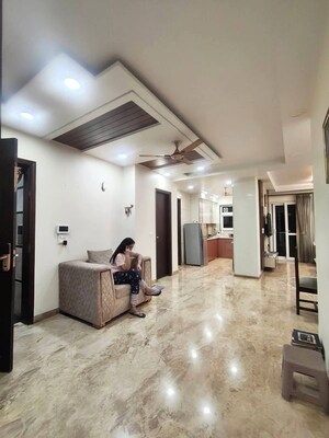 Living Room in 4 BHK Apartment at M3M Crown, Sector 111 – for Sale
