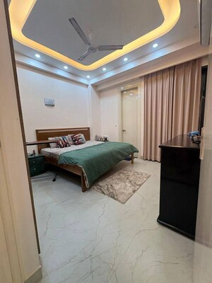 Bedroom in 3 BHK Builder Floor at Omaxe Designer Villas Mayfield Garden, Sector 51 – for Rent