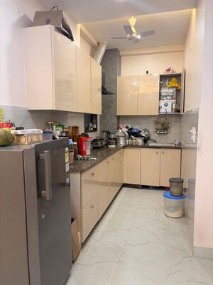 Kitchen in 3 BHK Builder Floor at Omaxe Designer Villas Mayfield Garden, Sector 51 – for Rent