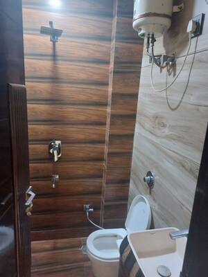 Bathroom in 3 BHK Builder Floor at Gujranwala Town – for Rent