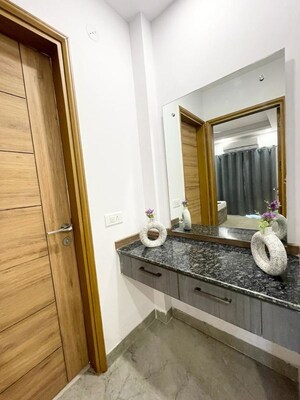 Bedroom in 1 BHK Builder Floor at Sector 45 – for Rent