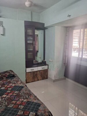 Living Room in 1.5 BHK Apartment at Sandesh Nagar – for Rent