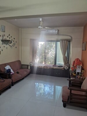 Living Room in 1.5 BHK Apartment at Sandesh Nagar – for Rent