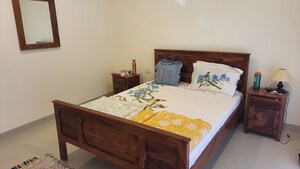 Bedroom in 3.5 BHK Builder Floor at Peninsula Ashok Beleza Apartments, Alto Betim Porvorim – for Rent