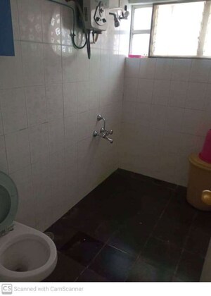Bathroom in 1 BHK Apartment at Siddharth Ganga Tower, Kalyani Nagar – for Rent