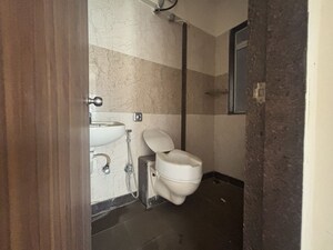 Bathroom in 1 BHK Apartment at Asha Ashok Smruti, Vadavali – for Sale