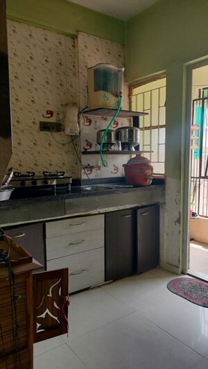 Kitchen in 1 BHK Apartment at Jivraj Park – for Rent