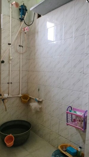 Bathroom in 1 BHK Apartment at Jivraj Park – for Rent