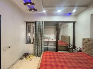 Bedroom in 2 BHK Apartment at Shree Sankalp Ghodbunder, Ghodbunder Road – for Rent