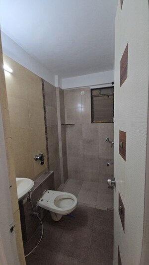 Bathroom in 2 BHK Apartment at Neelsiddhi Residency, Sector 11 Kopar Khairane – for Rent