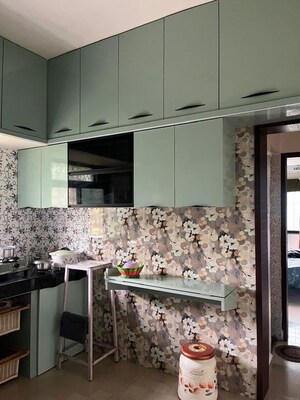 Kitchen in 1 BHK Independent House at Adarsh Colony – for Rent