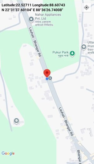  Independent House – Map Location View at Barahanagar - for Sale