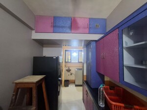 Kitchen in 2 BHK Apartment at Lodha Paradise, Majiwada – for Rent