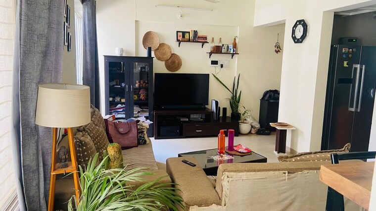 Living Room, sanskruti-jardin 2 Bedroom 1000 Sq.Ft. Apartment In Baner Pune 10384988