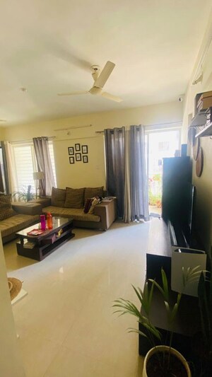 Living Room in 2 BHK Apartment at Sanskruti Jardin, Baner – for Rent