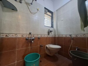 Bathroom in 2 BHK Apartment at Lodha Paradise, Majiwada – for Rent