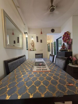 Bedroom in 2 BHK Apartment at Lodha Paradise, Majiwada – for Rent