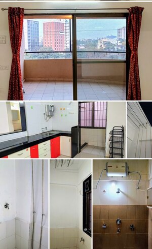 Kitchen in 2 BHK Apartment at Kumar Atman, Baner – for Rent