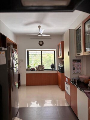 Kitchen in 3 BHK Apartment at Arun Sane Orchid Towers, Baner – for Rent