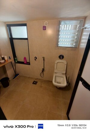 Bathroom in 1 BHK Apartment at Anand Heights, Wadala – for Rent