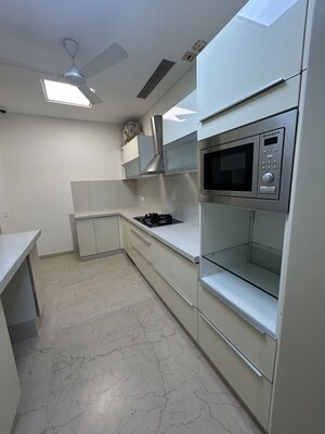 Bathroom in 3 BHK Apartment at Omkar 1973, Worli – for Rent