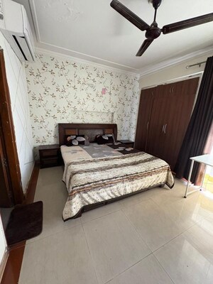 Bedroom in 3 BHK Apartment at Green Valley Residencia, Ghazipur – for Rent