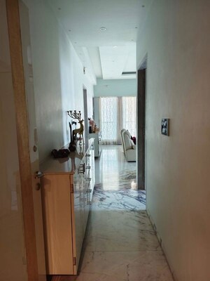 Living Room in 3 BHK Apartment at Enpar Lotus 101 Worli Residences, Lower Parel – for Rent