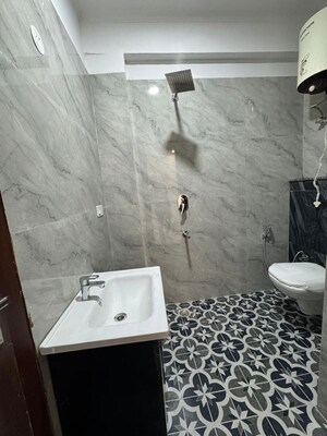 Bathroom in 3 BHK Apartment at Chattarpur – for Sale