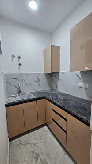 Kitchen in 2 BHK Builder Floor at Malviya Nagar – for Rent