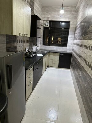 Kitchen in 2 BHK Builder Floor at Ardee City, Sector 52 – for Rent