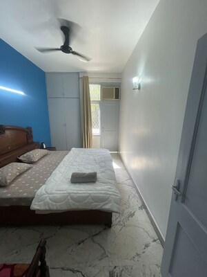 Bedroom in 3 BHK Builder Floor at Saket – for Rent