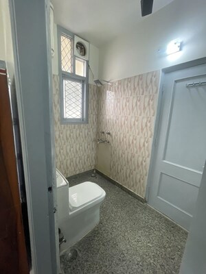 Bathroom in 3 BHK Builder Floor at Saket – for Rent