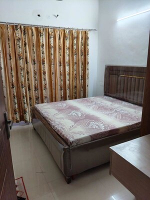Bedroom in 3 BHK Builder Floor at Guru Nanak Enclave, Dhakoli – for Rent