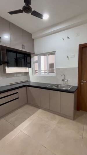 Kitchen in 3.5 BHK Apartment at Prestige Tranquil, Kokapet – for Rent