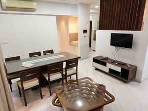 Kitchen in 4 BHK Apartment at Nahar F Residences, Balewadi – for Rent