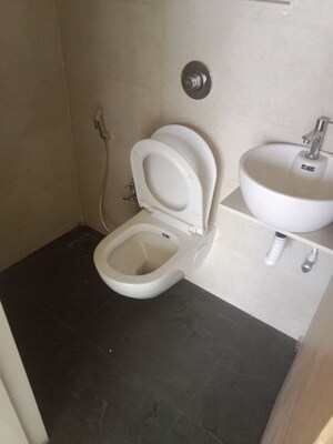 Bathroom in 1 BHK Apartment at Navkar City, Naigaon East – for Rent