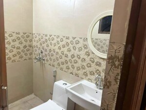 Bathroom in 2 BHK Builder Floor at Police Line – for Rent