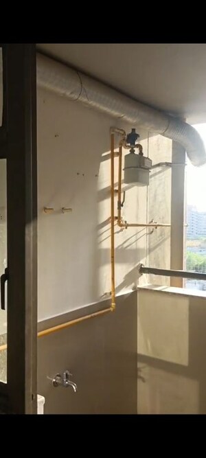 Balcony in 3 BHK Apartment at Happy Uptown, Shela – for Rent