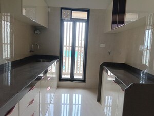 Kitchen in 2.5 BHK Apartment at Lotus Sky Garden, Malad West – for Rent