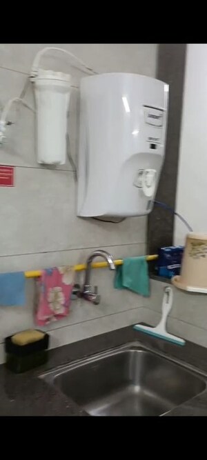 Bathroom in 3 BHK Apartment at Goyal Orchid Valley, Shela – for Rent